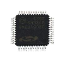 SILICON LABS C8051F340-GQ 微控制器特殊应用, 8位, 48 MHz, 4.25 KB RAM/64 KB编程, 2.7 V至5.25 V输入, TQFP-48