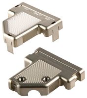 ITT CANNON DA121073-50 连接器后壳, D Sub, 金属化, DA, 40°, 塑料主体