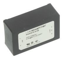 SCHAFFNER - TE CONNECTIVITY FN402-0.5-02 电源线滤波器, 通用, 250 VAC, 500 mA, 单相, 1阶, 通孔