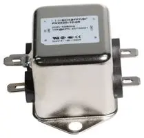 TE CONNECTIVITY - SCHAFFNER FN2020-10-06 电源线滤波器, 底板, 通用, 250 VAC, 10 A, 单相, 1阶, 底板安装