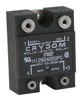 SENSATA/CRYDOM H12WD4850PG 固态继电器, 50 A, 660 Vrms, 面板安装, 螺丝