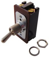 CARLING EK204-73 Toggle Switch, On-Off, DPST, Non Illuminated, EK Series, Panel Mount, 20 A