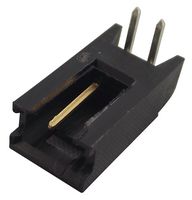 TE CONNECTIVITY - AMP 280377-2 引脚针座, 带护罩, 板至板, 2.54 mm, 1 排, 2 触点, 通孔直角, AMPMODU MOD II