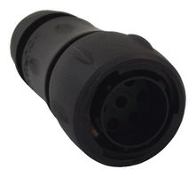 SOURIAU-SUNBANK / EATON UTS6JC1412P 圆形连接器, Standard Circular Connector, Trim Trio UTS系列, 直型插头, 12 触点, 压接引脚-无触芯, 卡口