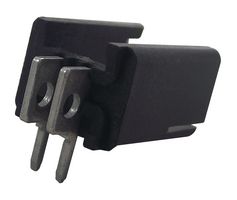 LUMBERG 2,5 MSFW/O 02 引脚针座, 直角, 线至板, 2.5 mm, 1 排, 2 触点, 通孔直角, Minimodul