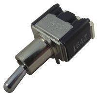 KNITTER-SWITCH STM 106 D-RA 拨动开关, 开-开, SPDT, 不发光, STM Series, 通孔安装, 6 A