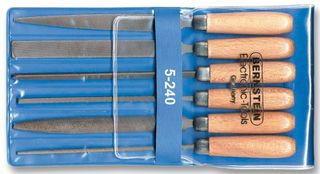 BERNSTEIN WERKZEUGFABRIK 5-240 WARDING FILE SET, 6PC