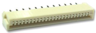 AMP - TE CONNECTIVITY 84534-4 FFC / FPC Board Connector, 1.25 mm, 4 Contacts, Receptacle, FPC, Through Hole