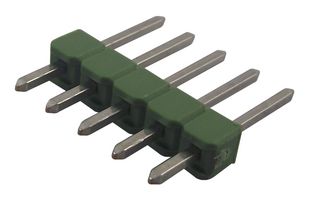 TE CONNECTIVITY - AMP 826926-5 引脚针座, 直型, 板至板, 2.54 mm, 1 排, 5 触点, 通孔直型, AMPMODU II