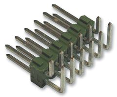 AMP - TE CONNECTIVITY 826953-3 引脚针座, 直角, 板至板, 2.54 mm, 2 排, 6 触点, 通孔直角, AMPMODU II