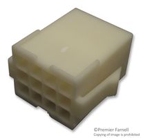 TE CONNECTIVITY - AMP 172162-1 连接器外壳, Mini Universal MATE-N-LOK, 插座, 12 路, 4.14 mm, Mini-Universal MATE-N-LOK连接器