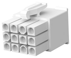 TE CONNECTIVITY - AMP 172170-1 连接器外壳, Mini Universal MATE-N-LOK, 插头, 12 路, 4.14 mm, Mini-Universal MATE-N-LOK连接器