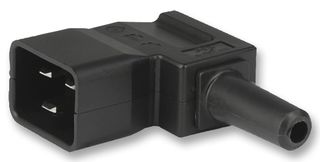SCHURTER 4789.1200 IEC电源连接器, IEC C19 插头, 21 A, 250 VAC, 螺丝, 电缆安装