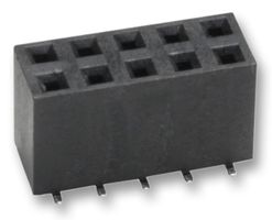 HARWIN M20-7871042 PCB插座, 板至板, 2.54 mm, 2 排, 20 触点, 表面安装, M20