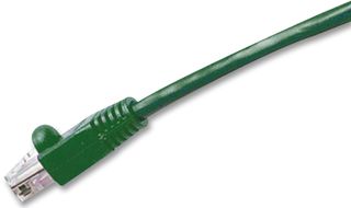 MOLEX CES PCD-01000-0JJ 以太网电缆, 连接线, CAT5E, RJ45 公至RJ45, 公, 绿色, 0.5M