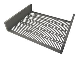 VERO 503-232953D 19英寸机箱, 通风底座,2U,350 mm, 2机架单元, 钢, 机架式, 88.9 mm, 436 mm, 350 mm