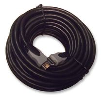 PRO SIGNAL MC34971 Audio / Video Cable Assembly, HDMI Plug, HDMI Plug, 49 ft, 15 m, Black