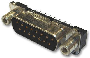 TE CONNECTIVITY - AMP 3-338310-2 D Sub Connector, DA15, Standard, Plug, AMPLIMITE HDP-20, 15 Contacts, DA, Solder