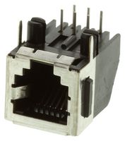 AMP - TE CONNECTIVITY 5555140-1 Modular Connector, RJ25 Jack, 1 x 1 (Port), 6P6C, Cat3, Through Hole Mount