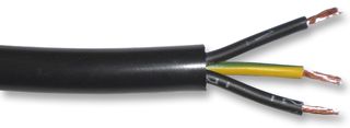 LAPP 1120233 Multicore Cable, UV Resistant, Unscreened, 3 Core, 19 AWG, 0.75 mm², 164 ft, 50 m