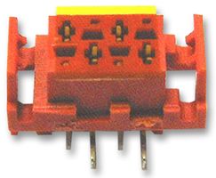 AMP - TE CONNECTIVITY 7-338069-4 PCB Receptacle, Board-to-Board, 1.27 mm, 1 Rows, 4 Contacts, Surface Mount, Micro-MaTch