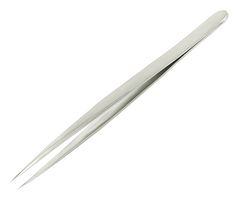 MULTICOMP PRO D00339 Tweezer, Type 3C SA, Flat, 110 mm, Stainless Steel Body, Stainless Steel Tip