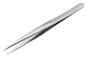 MULTICOMP PRO D00347 Tweezer, Type MM SA, Straight, 130 mm, Stainless Steel Body, Stainless Steel Tip
