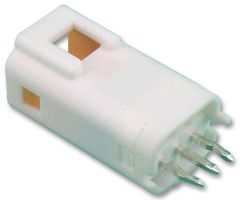 JST / JAPAN SOLDERLESS TERMINALS B03B-JWPF-SK-R(LF)(SN) 引脚针座, 防水, 线至板, 2 mm, 1 排, 3 触点, 通孔安装, JWPF