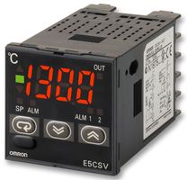 OMRON INDUSTRIAL AUTOMATION E5CSVR1T500AC100240V Temperature Controller, E5CSV Series, 100 to 240 Vac, Relay Output