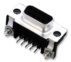 TE CONNECTIVITY - AMP 5747844-4 D Sub Connector, DB9, Standard, Receptacle, AMPLIMITE HD-20, 9 Contacts, DE, Solder