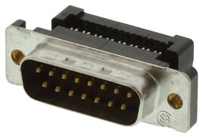 AMP - TE CONNECTIVITY 1658608-3 D-Sub 连接器, DB15, 标准, 插头, Amplimite HDF-20系列, 15 触点, DA, IDC / IDT