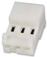 AMP - TE CONNECTIVITY 3-643814-3 IDC Connector, IDC Receptacle, Female, 2.54 mm, 1 Row, 3 Contacts, Cable Mount