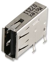 MOLEX 67329-8000.. USB Connector, USB Type A, USB 2.0, Receptacle, 4 Ways, Through Hole Mount, Right Angle