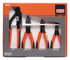 BAHCO 9897 Plier Set, 4 Piece