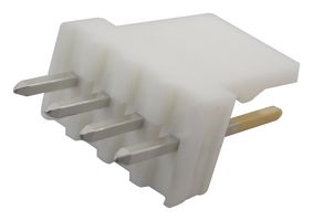 MOLEX 22-29-2041 Pin Header, Wire-to-Board, 2.54 mm, 1 Rows, 4 Contacts, Through Hole Straight, KK 254 6410 Series