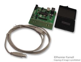 MICROCHIP DM300027 Development Board, 28-Pin PIC24 dsPIC Devices, On-Board regulators for 3.3V or 5V Operation