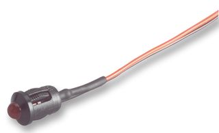 CML INNOVATIVE TECHNOLOGIES T000315 发光二极管指示器 面板安装, 摁入式, 绿色, 24 VDC, 8 mm, 无评级