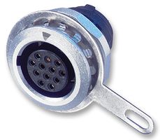 NEUTRIK MRF12 圆形连接器, Standard Circular Connector, Minicon系列, 面板安装插座, 12 触点, 焊接插座