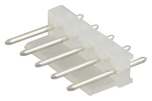 MOLEX 10-08-5051 引脚针座, 电源, 5.08 mm, 1 排, 5 触点, 通孔直型, KK 508 2599
