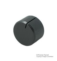 MULTICOMP 22H-2D-B 旋钮, 圆形杆, 6.35 mm, 铝, 顶部带指示线的圆盘, 22 mm
