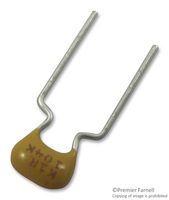 KEMET C333C104K1R5TA Multilayer Ceramic Capacitor, 0.1 µF, 100 V, ± 10%, Radial Leaded, X7R, 5.08 mm