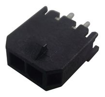 MOLEX 43650-0215 Pin Header, Wire-to-Board, 3 mm, 1 Rows, 2 Contacts, Through Hole Straight