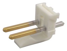 MOLEX 26-61-4020 引脚针座, 线至板, 3.96 mm, 1 排, 2 触点, 通孔直型, KK 396 41791