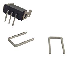 HARWIN M80-8420342 Pin Header, Board-to-Board, Wire-to-Board, 2 mm, 1 Rows, 3 Contacts, Through Hole