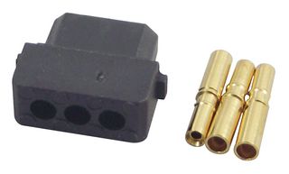 HARWIN M80-8980305 Rectangular Connector, Datamate L-Tek M80, 3 Contacts, Receptacle, 2 mm, Crimp, 1 Row