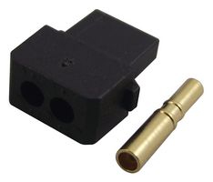 HARWIN M80-8980205 Rectangular Connector, Datamate L-Tek M80, 2 Contacts, Receptacle, 2 mm, Crimp, 1 Row