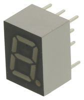 VISHAY TDSG1150 7段位LED显示, 未着色, 绿色, 20 mA, 2.4 V, 3 mcd, 1, 7 mm