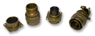 AMPHENOL INDUSTRIAL PT08SE14-19P 圆形连接器, PT Series, MIL-DTL-26482 I系列, 直角插头, 19 触点, 压接引脚, 卡口