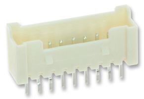 MOLEX 70247-1051 引脚针座, 线至板, 2.54 mm, 2 排, 10 触点, 通孔直角, C-Grid 70247 Series
