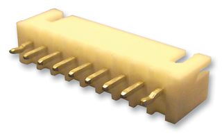 JST / JAPAN SOLDERLESS TERMINALS B9B-XH-A (LF)(SN) 引脚针座, 垂直, 线至板, 2.5 mm, 1 排, 9 触点, 通孔直型, XH